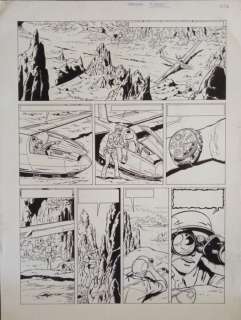 Chaillet, Gilles - 1 Original page - Lefranc T7 - L’Oasis - 1981 | Catawiki