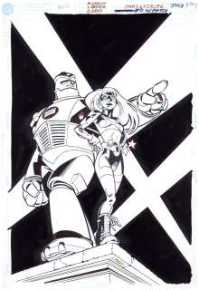 Dan Davis, Lee Moder - Stars & S.T.R.I.P.E. #0 Cover Issue 0 Page Cover