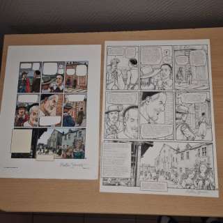 Jamar, Martin - 1 Original page + original colour - Vincent, un Saint au temps des Mousquetaires - 2016 | Catawiki