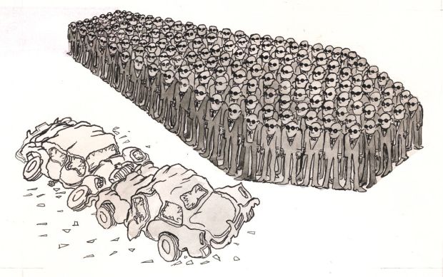 Arnoldo Franchioni | Gag published in MAD #171 1974, 21,5 x 14… | Galerie Laqua