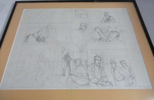 Ted Benoit - 1 Original preliminary page - Blake & Mortimer T13 - L’Affaire Francis Blake - 1995 | Catawiki