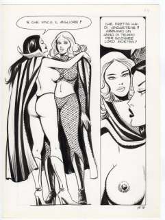 Balzano, Birago - 1 Original page - Zora la Vampira #96 - L’impiccagione di Dracula - 1978 | Catawiki