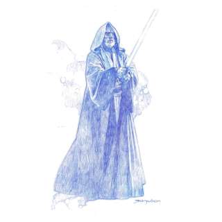 Sanjulian | Original sanguine  - Obi-Wan Kenobi | Catawiki