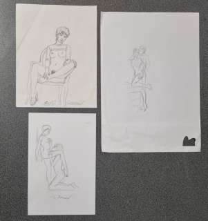 Renaud - 3 Original preliminary drawing - Jessica Blandy | Catawiki