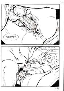 Angiolini, Sandro - 6 Original page - La Poliziotta #33 - "Ipnosi" - 1983 | Catawiki