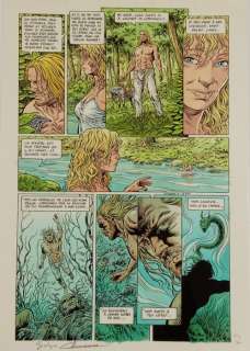 Swolfs, Yves - 1 Bleu de coloriage original - Legende - 2012