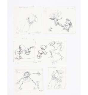 DULIEU, JEAN (1921-2006). FIVE ORIGINAL DRAWINGS | Zwiggelaar Auctions