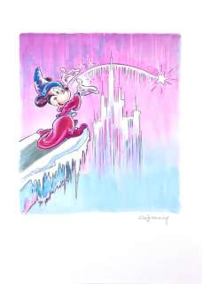 Fernandez, Tony | Original drawing   - Mickey Mouse The Sorcerer’s Apprentice  - Disney Art X-Mas | Catawiki