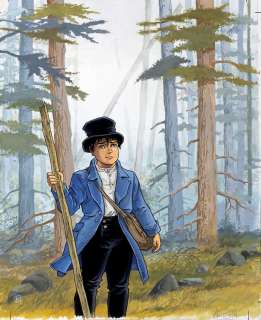 Kraehn - Bout d‘Homme, illustration Ã  l‘encre de Chine,…