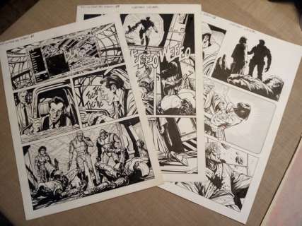 Corbetta, Silvia - 3 Original page - Nathan Never - La Fine del Sogno | Catawiki