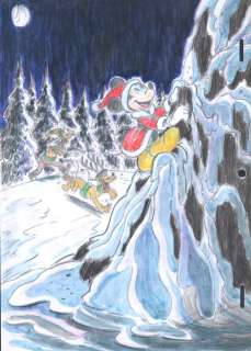 Z. Vendetta | Original page #19  - Mickey, Pluto & Goofy  - Disney Art X-Mas | Catawiki