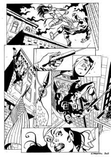 Caracuzzo, Giancarlo - 1 Original page - Daredevil vs. Elektra - 2008 | Catawiki