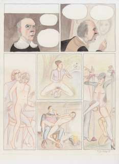 Alba, Tyto - 1 Original colour page - Balthus - 2018 | Catawiki