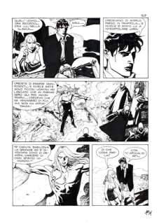 Mari, Nicola - 1 Original page - Dylan Dog Speciale #23 - "L’angelo caduto" - 2009 | Catawiki