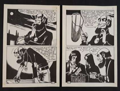 Magnus & Bunker - 2 Original page - Satanik - Tema: Cos’è la Morte - 1967 | Catawiki