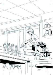 Aymond, Philippe - 1 Original cover - Lady S. - Journal Spirou #3995 - 2014 | Catawiki