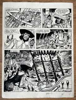 Sirius - 1 Original page - Simon le danseur T1 - La Rade des Vaisseaux - 1970 | Catawiki