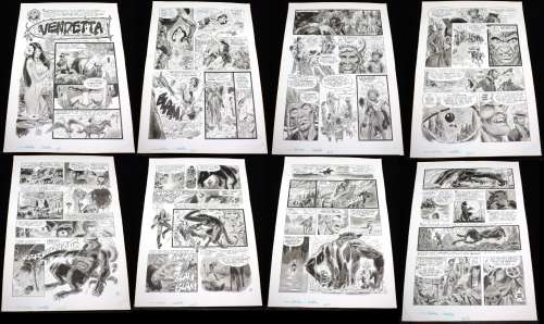 Frank Thorne - Devilina #2 "Vendetta" 8 Page Full Story - Colonizers - La - 1975