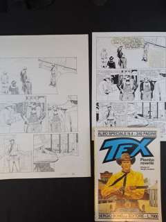 Sergio Zaniboni, Claudio Nizzi - 1 Original page - Tex - Piombo rovente | Catawiki