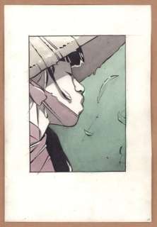 Michetz, Marc - 1 Original colour drawing - Un Autre visage | Catawiki