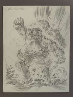 Doug Braithwaite - 1 Original drawing - Incredible Hulk - Action | Catawiki