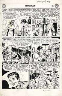 Al Plastino - superman #83 p 9 (large art) 1953