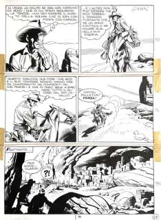 Ticci, Giovanni - 1 Original page - Tex | Catawiki