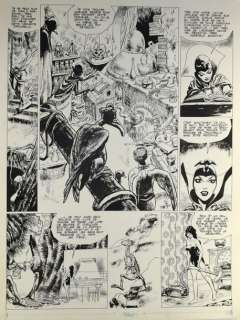 Ribera, Julio | DRACURELLA Planche originale Ã  l’encre de chine n°3 du premier | Cornette de St Cyr