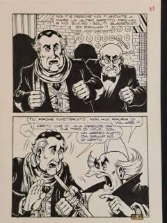 Magnus & Bunker - 1 Original page - Alan Ford - Un Tuffo nel Vuoto | Catawiki