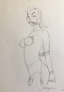 Baldazzini, Roberto - 1 Original page - Bondage Hotel - Pag. 10 | Catawiki