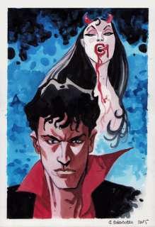 Caracuzzo, Giancarlo - 1 Original colour drawing - Dylan Dog - 2025 | Catawiki
