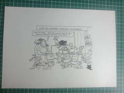 Duchateau, Kim - 1 Original drawing - Kim cartoons | Catawiki