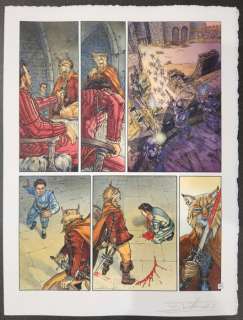 Tillier, Béatrice - 1 Original colour page - Le Bois des vierges T3 - Épousailles - 2013 | Catawiki