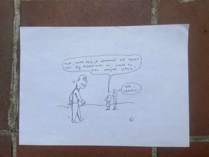 Kamagurka - 1 Original drawing - Raketman | Catawiki