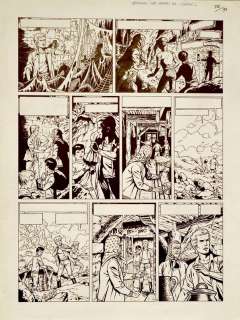 MARTIN Jacques, assisté de CHAILLET Gilles  - Lefranc  - Planche 31 de l’album Les[...] | Vermot et Associés