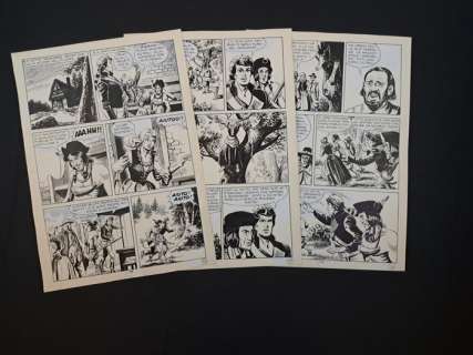 EsseGesse - 3 Original page - Il Comandante Mark - Il Rito di Sangue - 1980 | Catawiki