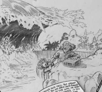 Budd Root | Budd Root Original Published Art, Cavewoman #3 Pg #22, 1St Series , 14"X17",1994 | ComicArtFans Classifieds