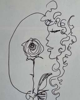 Milo Manara - 1 Pencil drawing - Miele | Catawiki