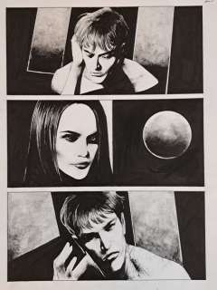 Roi, Corrado - 1 Original page - Dylan Dog - Xenon! | Catawiki