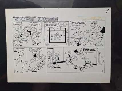 Bill Kresse - 3 Original page - Super Duper - 1971 | Catawiki