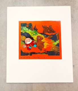 Dulieu, Jean - 1 Original cover - Paulus de Boskabouter - Originele cover - Een Beer in het Bos - 1973 | Catawiki