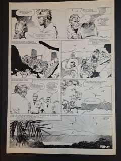 Micheluzzi, Attilio - 1 Original page - Alan Quatermain e la Città Nascosta | Catawiki