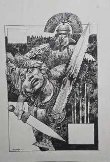 Toppi, Sergio - 1 Original drawing - Quando i vinti scrissero la storia...Teutoburgo | Catawiki