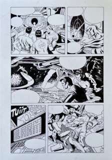 Mitton, Jean-Yves - 1 Original page - The Silver Surfer - la Porte Etroite | Catawiki