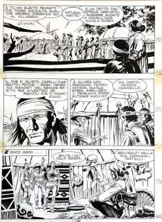 Ticci, Giovanni - 1 Original page - Tex | Catawiki