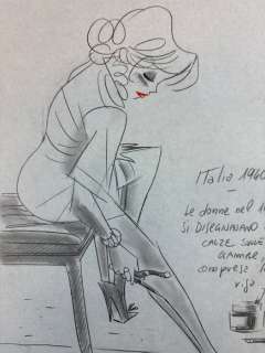 Lapone, Antonio - 1 Original drawing - Italia 1940 | Catawiki