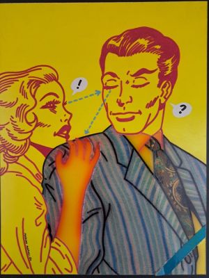 Mattioli, Massimo - 1 Original colour drawing - Moschino | Catawiki