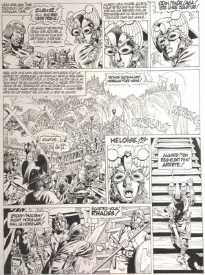Mitton, Jean-Yves - 1 Original page - Chroniques Barbares #3 / Kroniek der Barbaren #3 - L’odyssée des Vikings / Viking-Odyssee | Catawiki