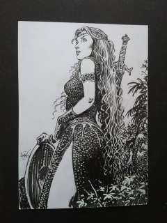 Aouamri, Mohammed | original drawing  - Saga Valta | Catawiki