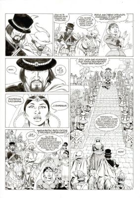 Mitton, Jean-Yves - 1 Original page - Quetzal Coatl - Le secret de la Malinche - 2008 | Catawiki